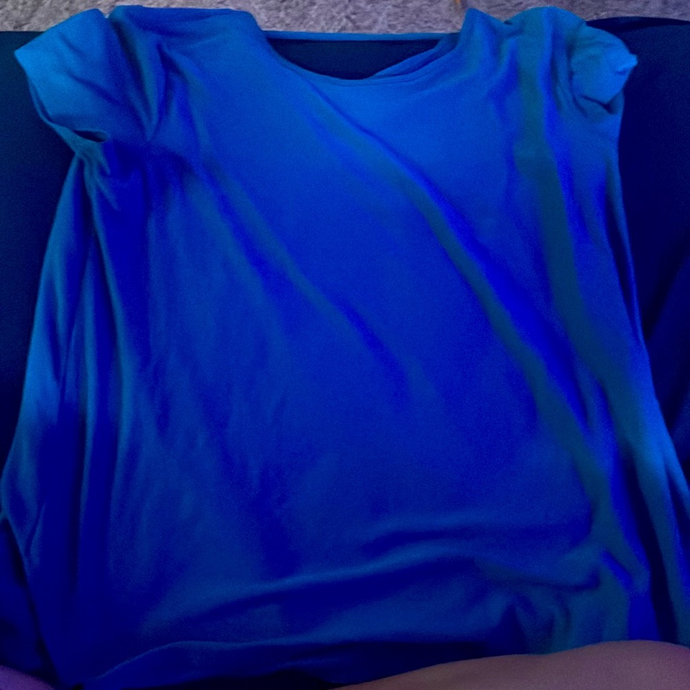 Shirt, blue kids ,cotton